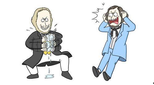 嗑着瓜子坐着凳子吃瓜群众的漫画,瓜子凳子下的吃瓜众生相