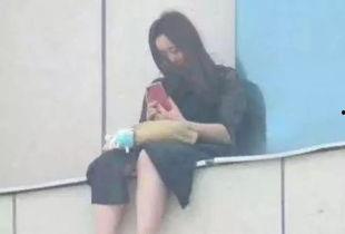 跳楼女子被吃瓜